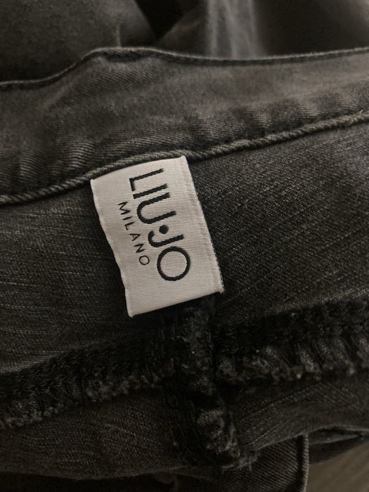 Jeansy z wysokim stanem liu jo