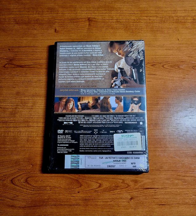 FUR Um Retrato Imaginário de Diane Arbus (Nicole Kidman) NOVO/SELADO