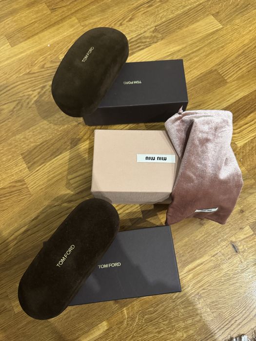 Коробка Tom Ford та Miu Miu