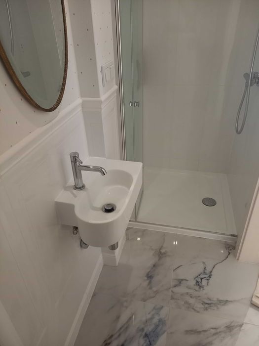 Umywalka ścienna GoodHome Levanna 47 x 29,5 cm biała jak nowa!