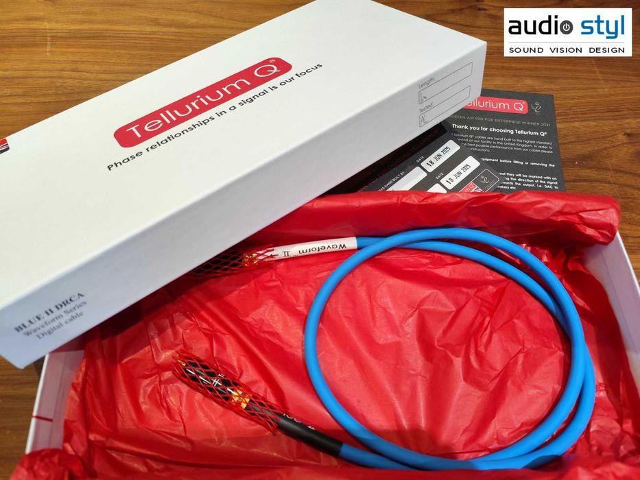 Tellurium Q Blue II Waveform II 1m digital(coaxial) 1m RCA