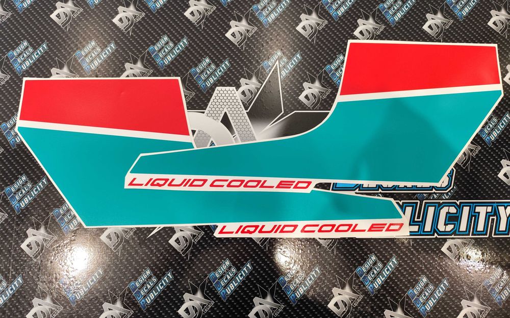 Autocolantes para Honda NSR 50/75 --- 1991 versão mota branca
