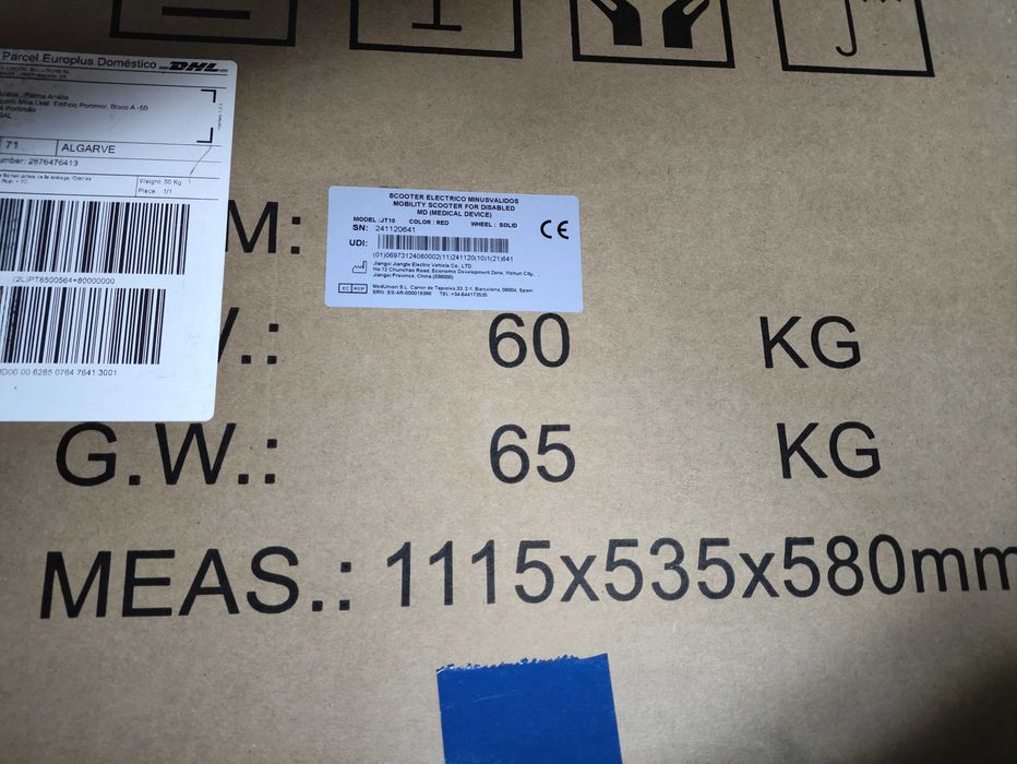 Scooter mobilidade reduzida