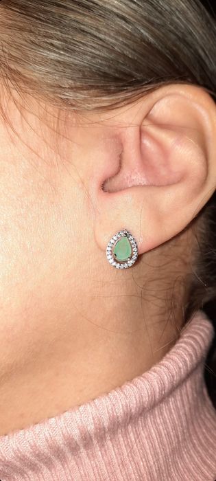 Серебряные серьги.Очень красивые.Срібні сережки .