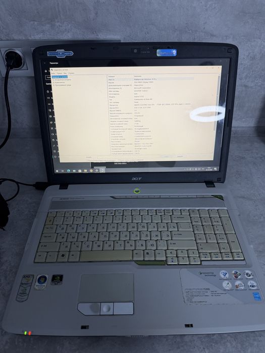 Ноутбук 17ʼ Acer 7520