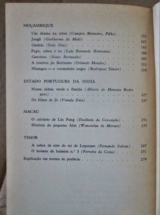 Antologia do Conto Ultramarino, de Amândio César