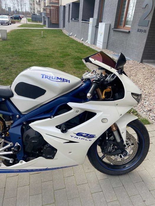 Triumph Daytona 675 Limitowana seria Bezwypadkowy Stan idealny