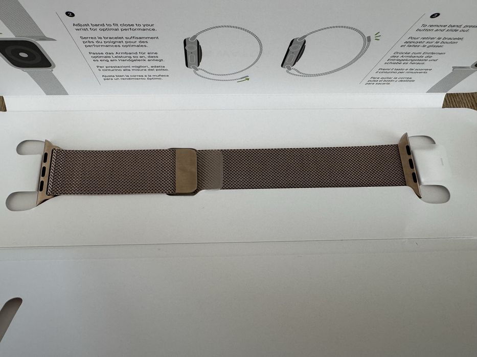 Bransoleta Apple Rose Gold oryginalna 44 mm