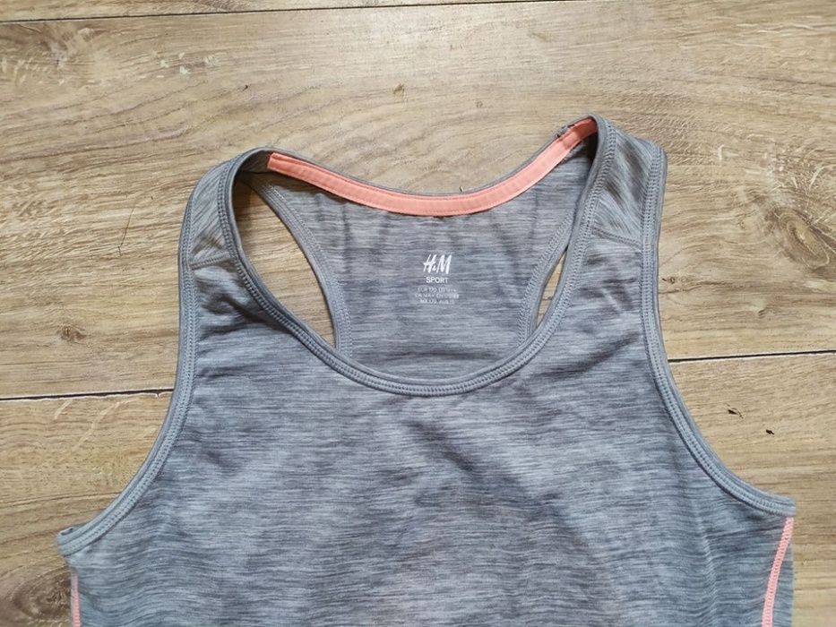H&m- super koszulka sportowa do cwiczen 170 cm nowa