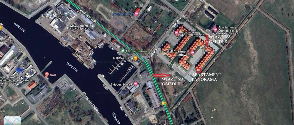 Apartament dwupokojowy do wynajęcia w Darłówku PANORAMA