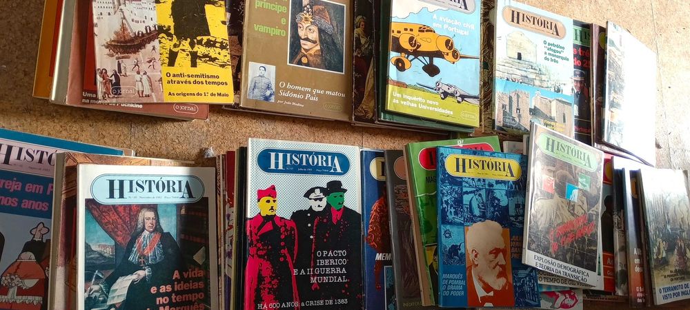 Lote de Revistas História