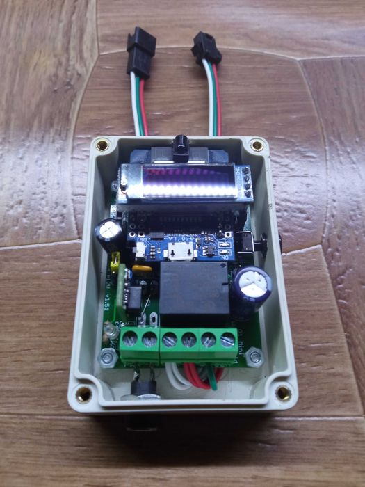 Контролер WLED у зборі (зібрана плата)