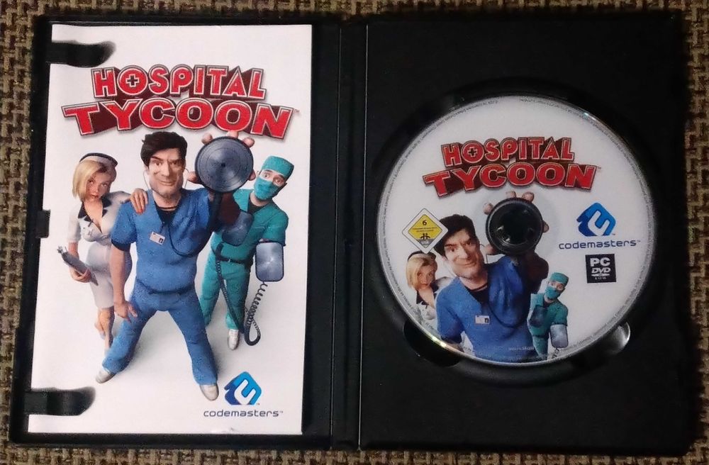Gra na PC - DVD - Hospital Tycoon - PL