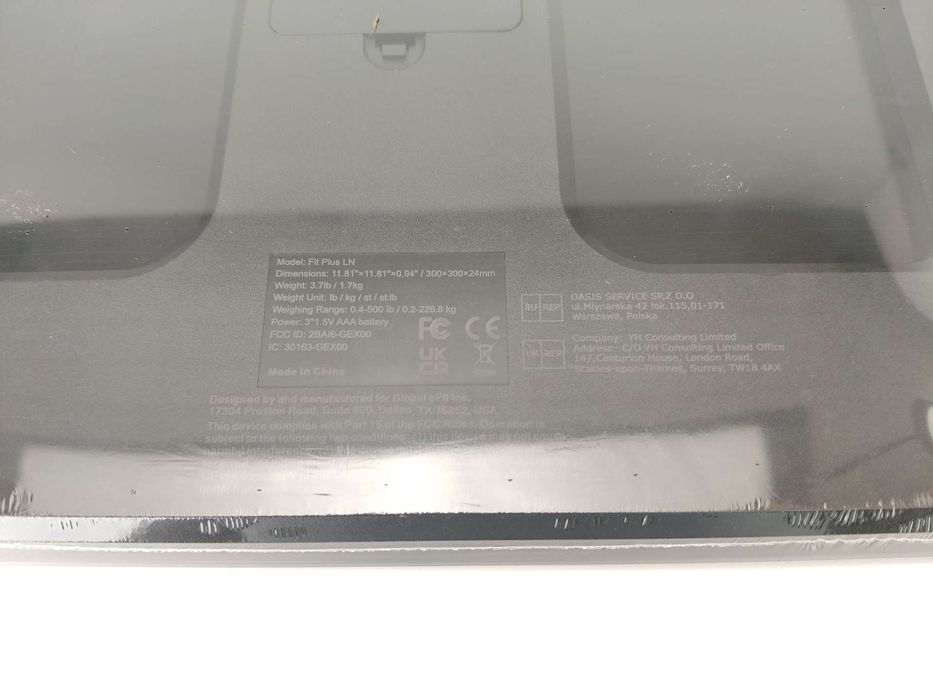 Waga łazienkowa Fit Plus LN, Smart Body Fat Scale