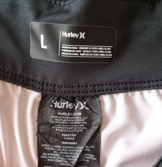 Spodenki szorty sportowe Hurley rozmiar L/40