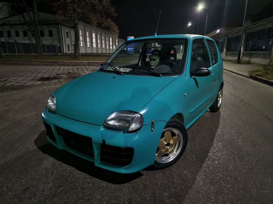 Fiat Seicento 1.1 LPG Jedyny Taki Schumacher Abarth Sporting