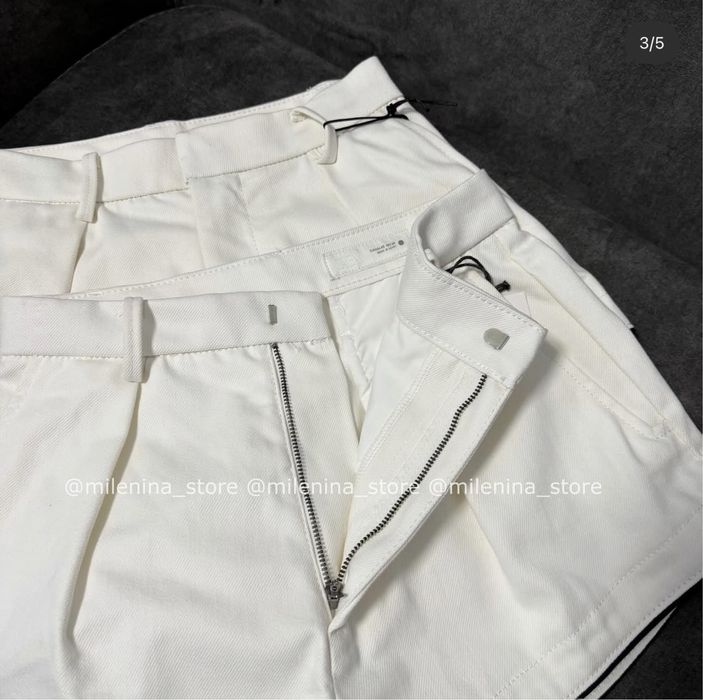 Шорти Zara з защіпами S