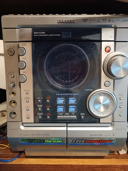 Samsung max-kj630 караоке микрофон книжка диск