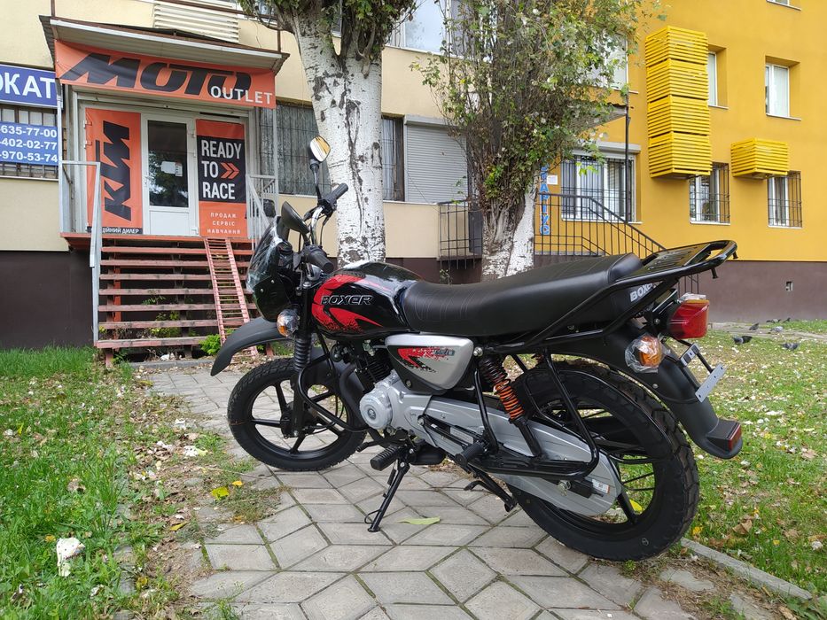 Акція  Мотоцикл Kawasaki Bajaj Boxer BM 150/X Диск Доставка Безк