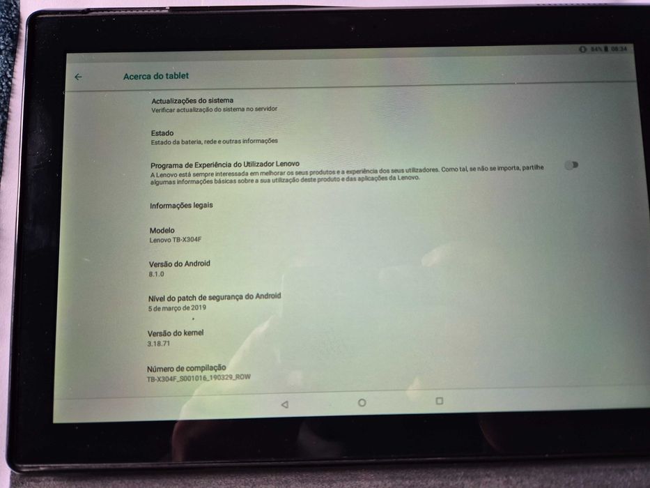 Lenovo Tab4 TB-X304F com teclado