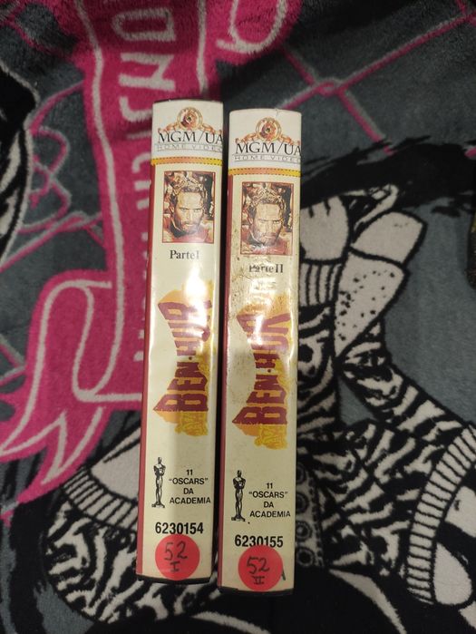 Filmes clássicos antigos em VHS Ben Hur