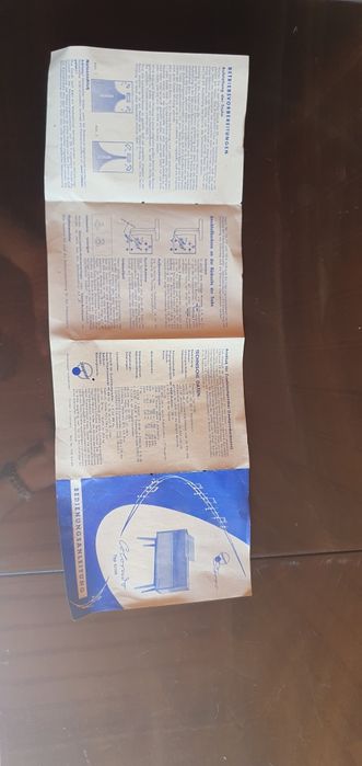 Radio Blaupunkt Typ 41100 Musiktruhe Stereo — Funcional — Anos 1960
