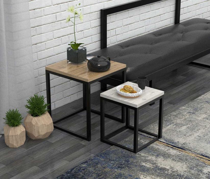 Журнальний столик в стилі лофт