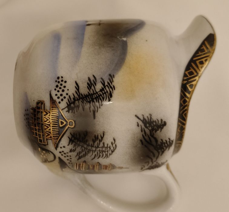 Serviço de café japonês vintage