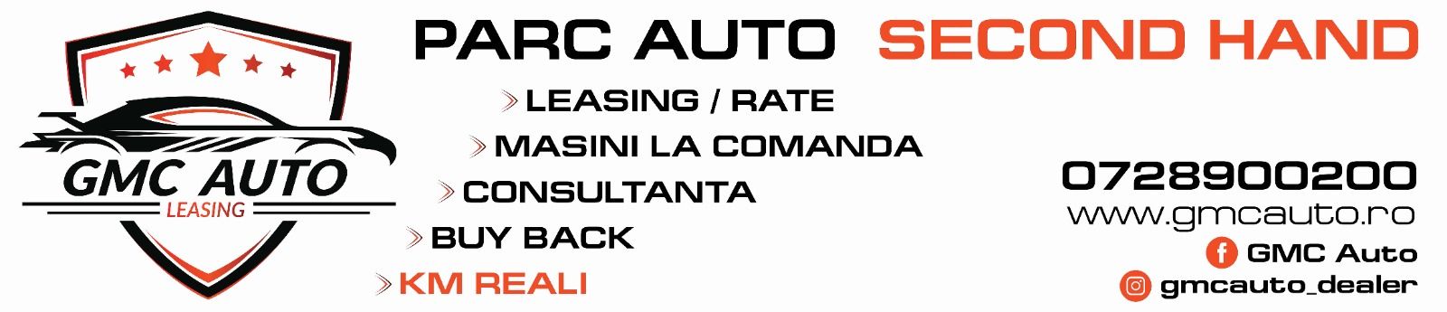 GMC AUTO LEASING top banner