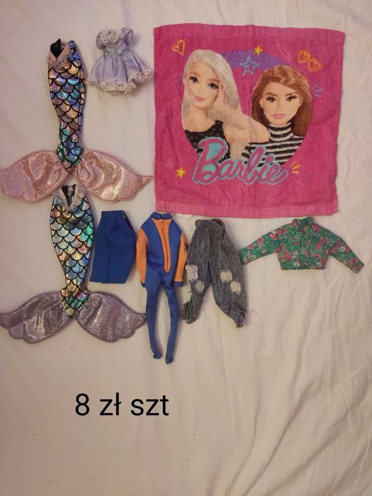 Lalki Barbie ubranka