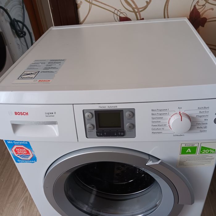 Pralka bosch z gwarancją rozruchową