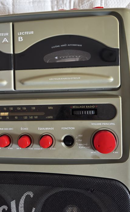 Karaoke Goldtone Vintage Duplo