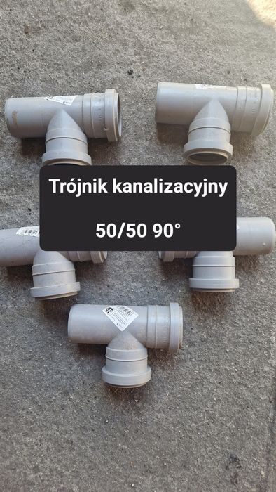 Kolanka i trójniki kanalizacyjne