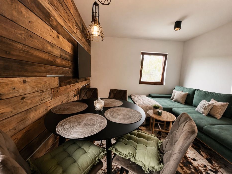 Domek w lesie | Prywatne Jacuzzi i Sauna na wyłączność | Miejsce na ognisko