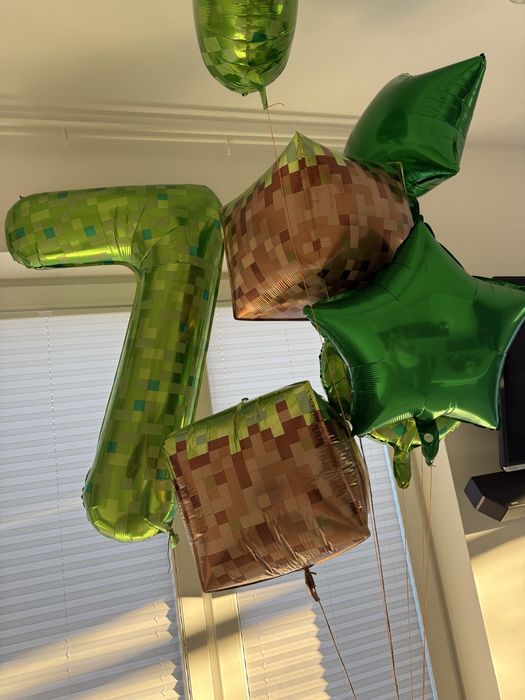 Dekoracje na urodziny  minecraft / 67 / six seven wojan