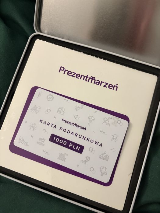 Karta podarunkowa prezent marzeń