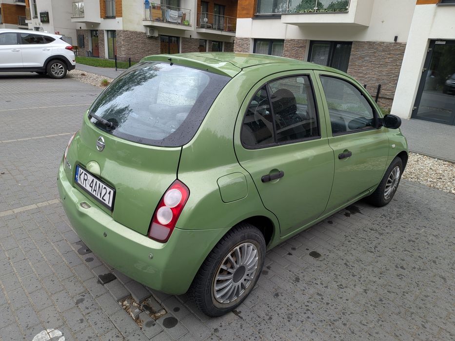 Nissan Micra K12 , klimatyzacja, 5 drzwi.