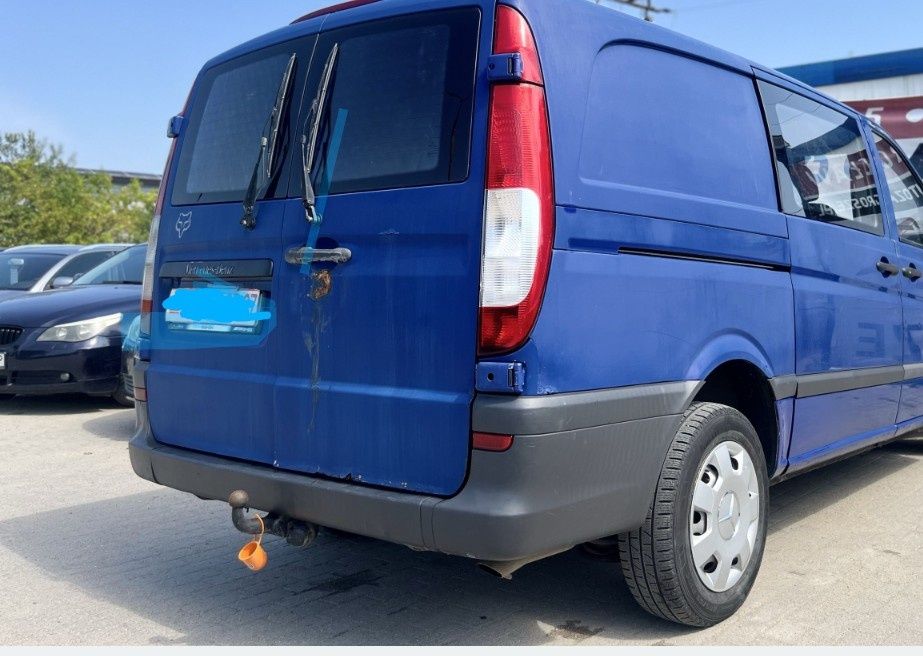 Mercedes Vito W639 silnik 2.2CDI Anglik na części zderzak maska skrzynia wał most drzwi klamka szyba zamek sprzęgło dwumasa