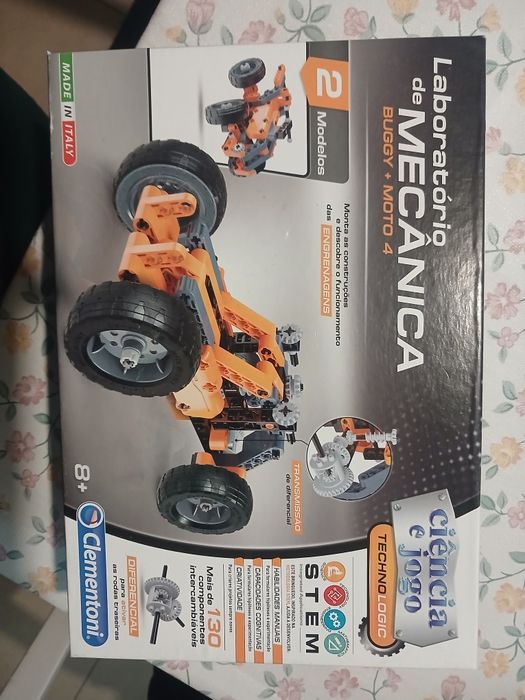 Lego marca clementoni laboratorio de Mecanica
