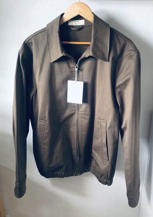 Zara Man Orgins kurtka Szwedka wiatrówka regular fit XL khaki