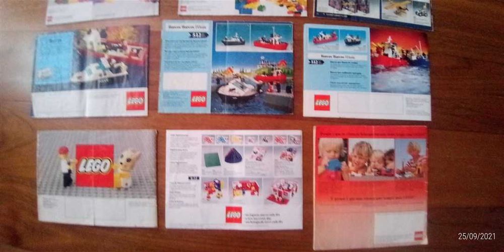 Lego - Catálogos lego de 1974 a 2014