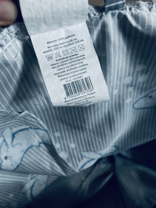 Baldachim do pokoju dla dziecka wieloryby + gratisy