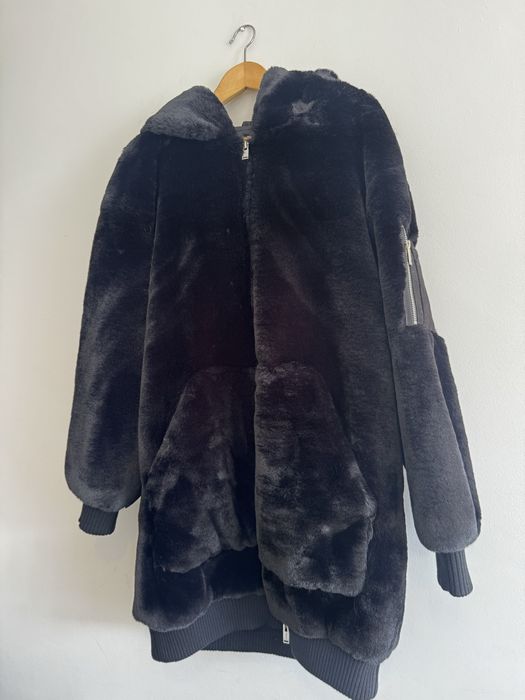 Sobretudo pele Sintetica Zara - Tam M