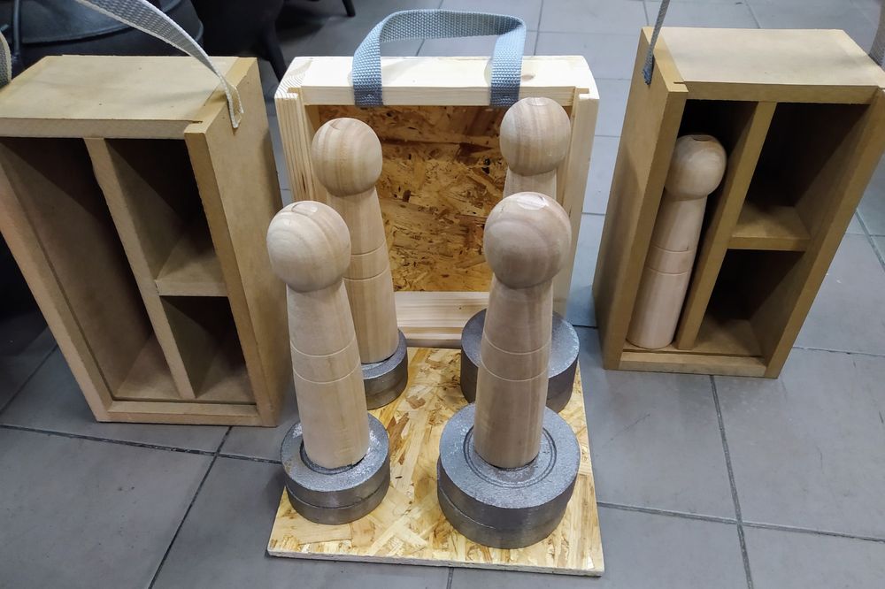 Chincalhão para adulto e criança