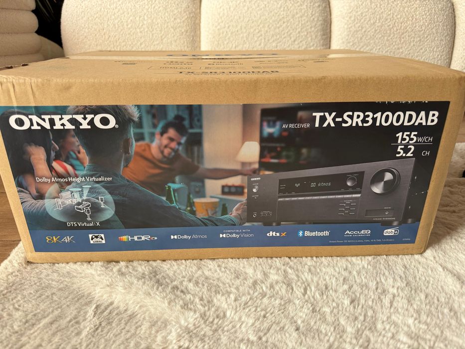 Onkyo TX-SR3100 DAB - amplituner 5.2 czarny TOMI-TECH