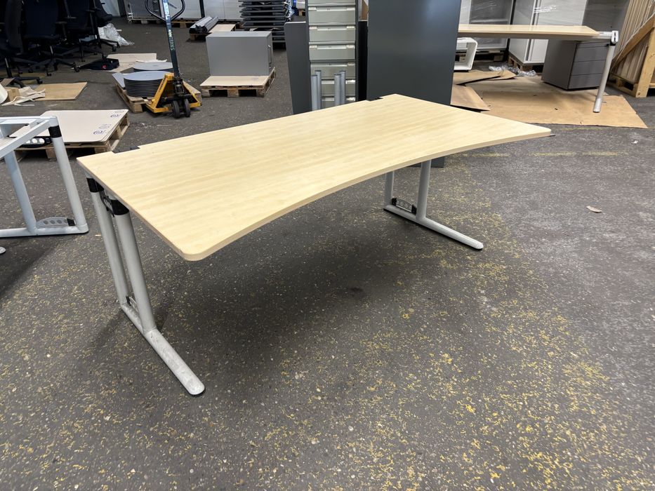 Biurko sosnowe duże wymiary 180/200x80/90