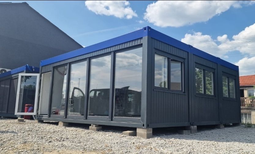 Kontener sprzedażowy salon kosmetyczny pawilon sklep Kiosk