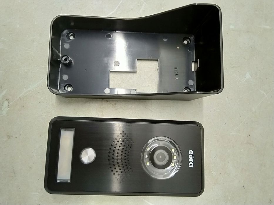 Wideodomofon Przewodowy Z Kamerą Eura Vdp 76A3 Czarny