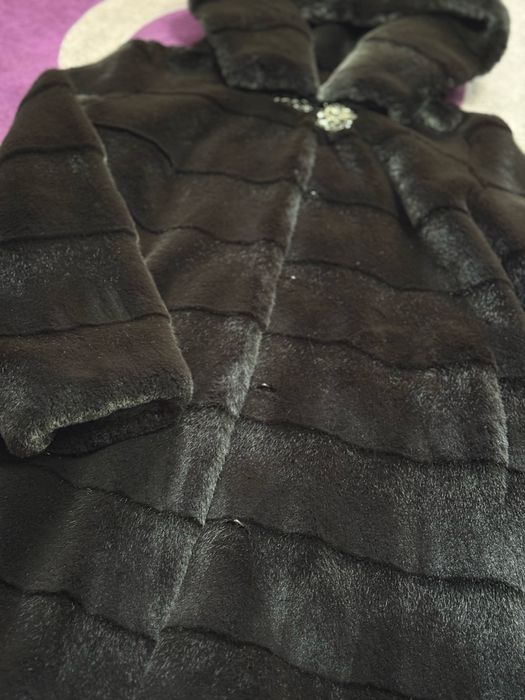 Нова шуба еко норка!