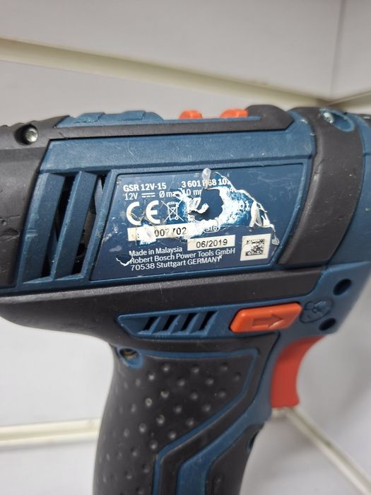 Bosch GSR 12v -15 шурупрверт Бош